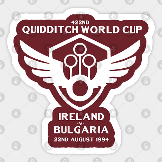 422nd Quidditch World Cup Sticker by SaraSmile416